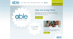 Desktop Screenshot of ablebanking.com
